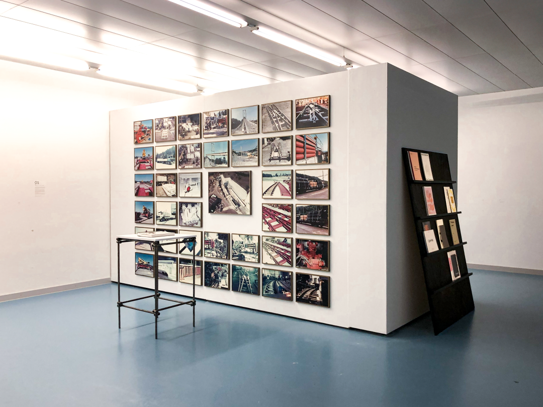 Exhibition view for the project