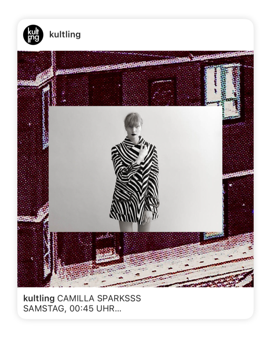 Instagram post for Kultling Festival 2021