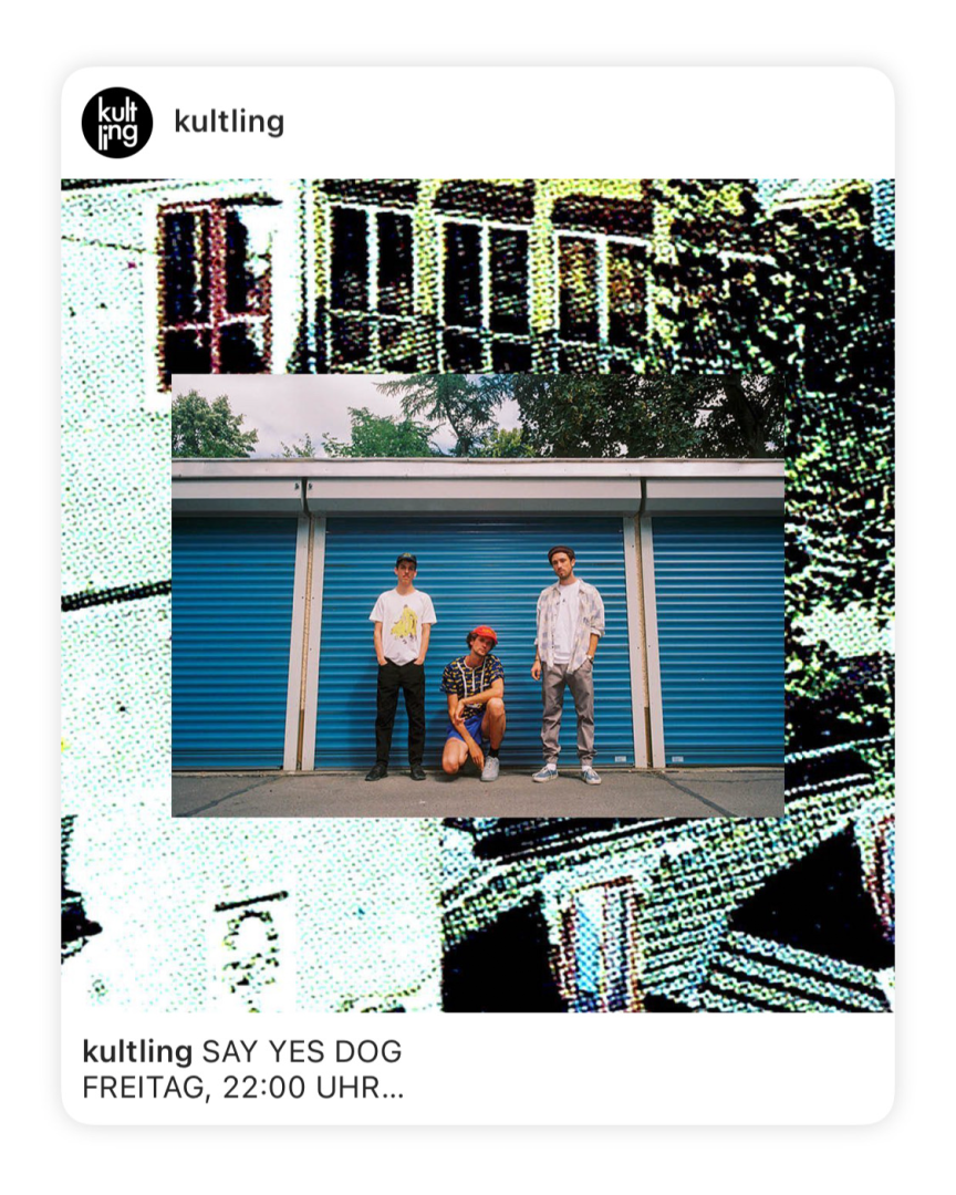 Instagram post for Kultling Festival 2021