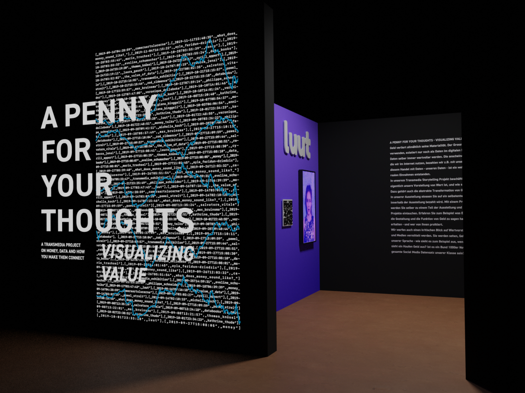 3d render of the money exhibition