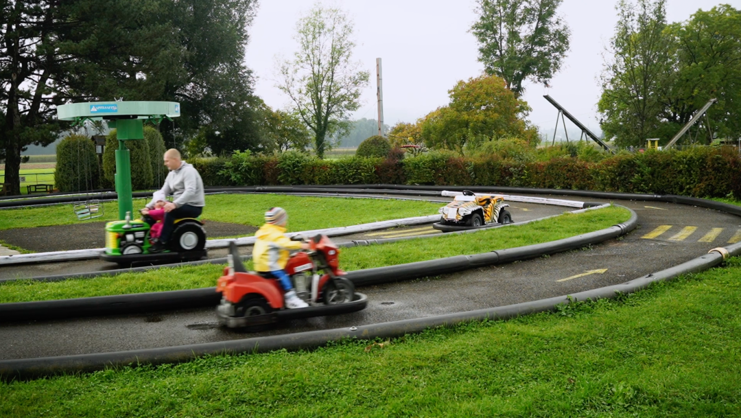 Video still from amusement park
